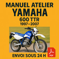 Manuel Atelier Yamaha 600 TTR