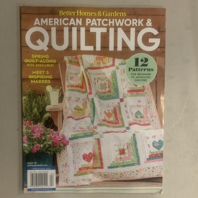 American Patchwork & Quilting, April 2024 Quilting pattern attached/uncut