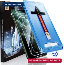 MAGIC JOHN 2 Pack for iPhone 11 Pro Max/XSMAX 6.5 inch Tempered Glass Screen Pro