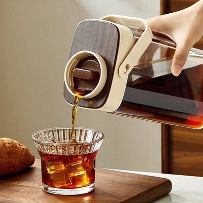 Kunststoff Cold Brew Kaffeemaschine 12,5x8,6x25,7CM für Reisen für Home Office