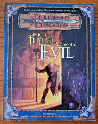 Return to the Temple of Elemental Evil - D&D 3.0 - WOTC.