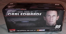 ACTION RACING COLLECTABLES NASCAR CARL EDWARDS #99 DIE-CAST CAR STOCK CAR 1:24