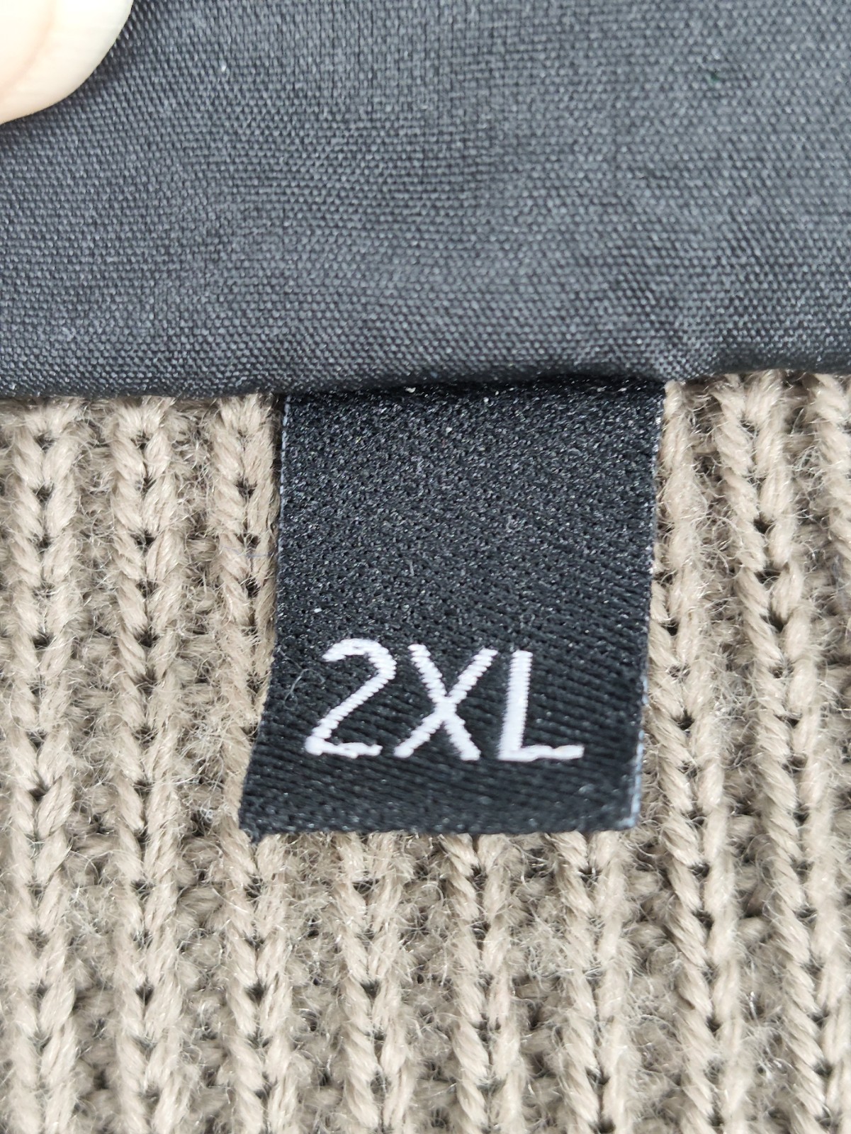Geccu Australia 100% Wool Knit Jumper Men's Size XL Brown Sweater Pullover image 6