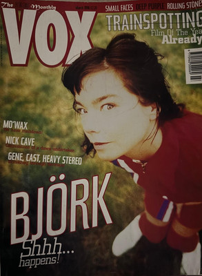 BJORK NICK CAVE SMALL FACES ROLLING STONES VOX Mag March 1996