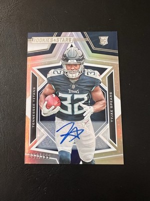 2023 Panini Rookies & Stars Tyjae Spears Auto 12/299