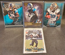 Ace Sanders Jacksonville Jaguars lot of 4 Football Cards