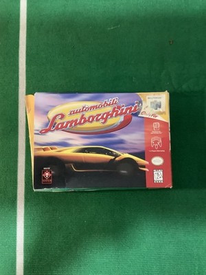 Automobili Lamborghini (Nintendo 64) Complete - Tested - Authentic
