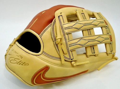 Nike Vapor Elite Series Glove Mitt 12.75" Adult RHT Tan/Cream
