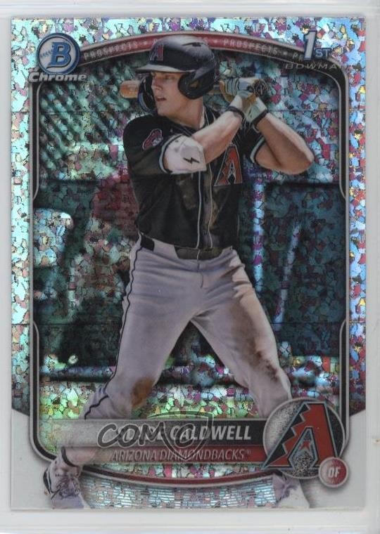 2025 Bowman Chrome Prospects Mini-Diamond Refractor Slade Caldwell #BCP-21 14md
