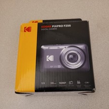 Kodak PIXPRO FZ55 16 MP Digital Compact Camera - Black (FZ55BK)