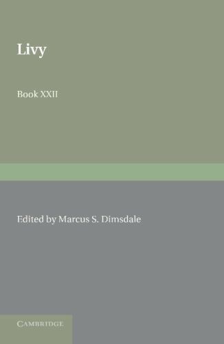 Livy Book XXII Livy Dimsdale Paperback Cambridge University Press 9781107683044