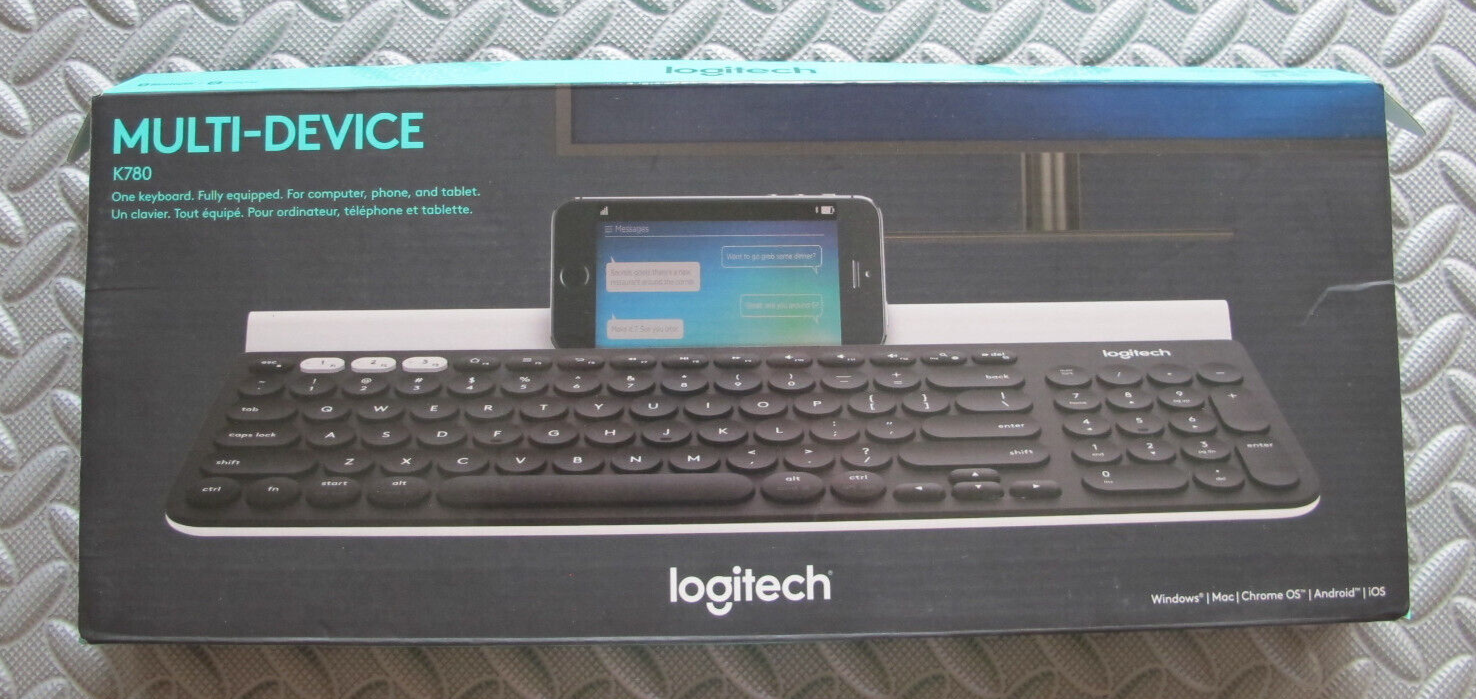 Logitech K780 Multi-Device Wireless Keyboard for Computer Phone and Tablet