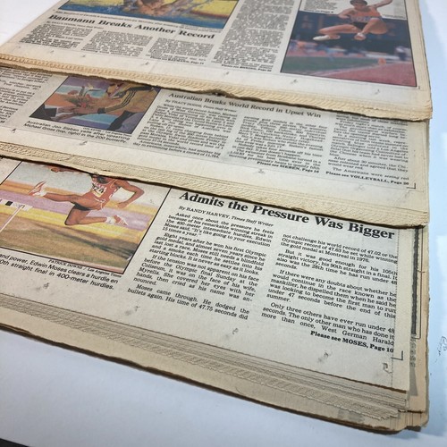 84 Olympics Games Los Angeles - LA Times Special Edition Newspaper Collection - Picture 7 of 7