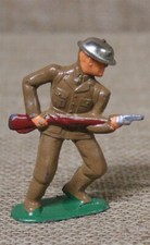 Barclay Dime Store Toy Soldier 1333: Soldier Charging B20 