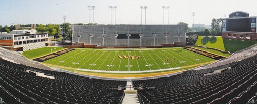 Scarce Wake Forest Demon Deacons Allegacy Federal Credit Union Stadium Postcard