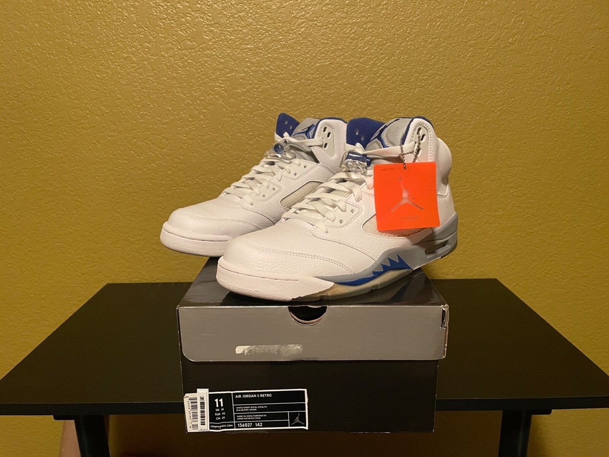 Size 11 - Air Jordan 5 Retro Stealth for sale online | eBay