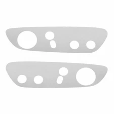 Seat Button Handle Panel Cover For Lexus ES250 300h 350 2019-2023 Silver Steel