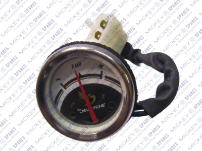 Royal Enfield Amperemeter weiß