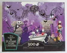 NEW Sealed DISNEY Tim Burton’s The Nightmare Before Christmas 300 Piece Puzzle