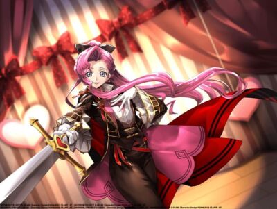 Anime hangyaku no lelouch euphemia li britannia Stitched Gaming Mat Desk