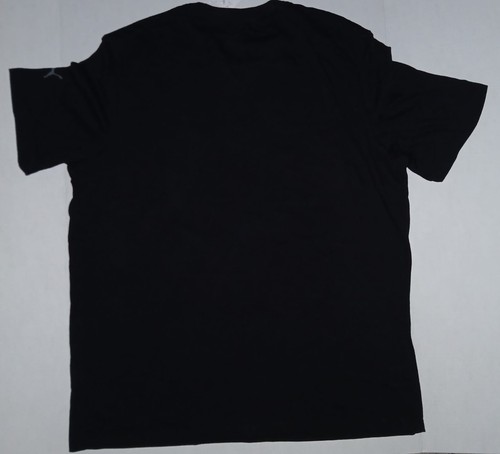 Puma Black Mens Size XL Grey Gray Graphic Logo Short Sleeve Tee T-Shirt - Picture 2 of 4