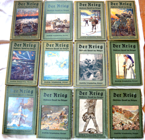 Der Krieg - Illustrierte Chronik des Krieges 1914 - 1918  - 12 Bände - Bild 1 von 7