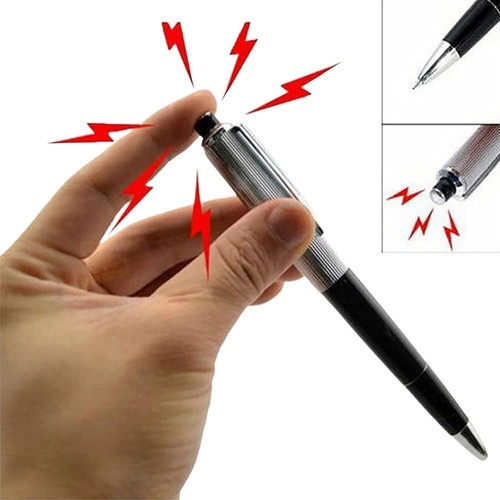 2Pcs Electric Shock Pen Prank Joke Gag Toy – Funny Trick Pencil for April Fool's - Picture 2 of 4