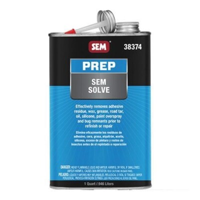 SEM 38374 Sem Solve Automotive Wax Grease & Residue Remover Quart