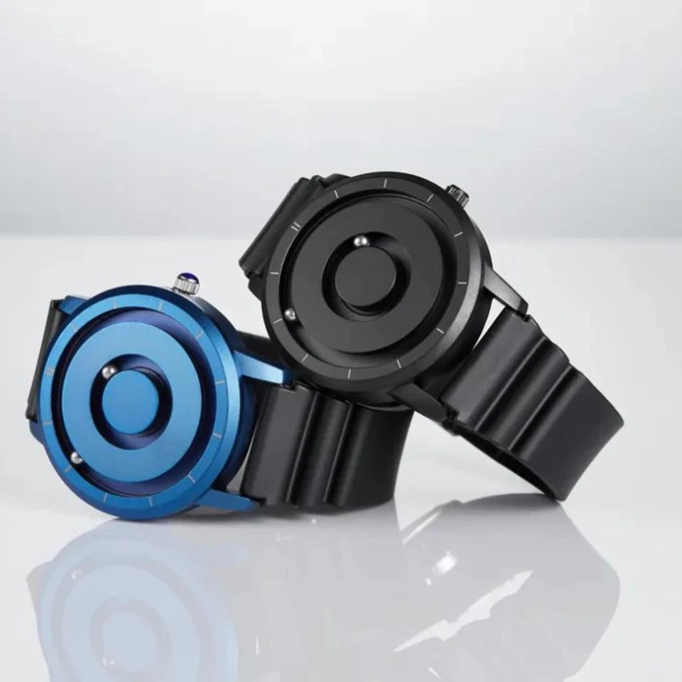 Magnetic Ball Watch- Minimalist Concept Wristwatch Design Unique Display Quartz - Изображение 2 из 4