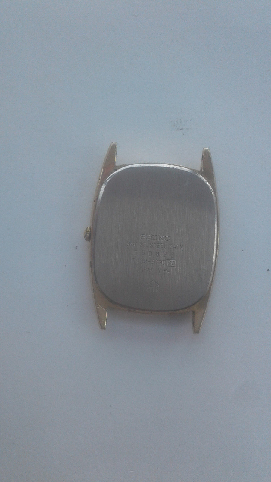Seiko 7430-5090 RECTANGOLO VINTAGE QUARTZ WATCH MONTRE OROLOGIO 