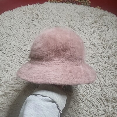 Kangol Furgora Miriam Bucket Hat Chic Retro with Feather  display picture 3