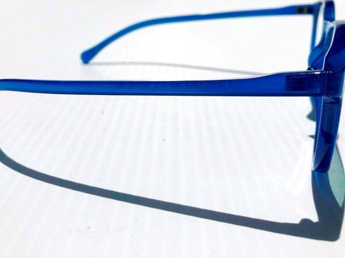 BLUE LIGHT Blocking Readers Computer Gaming Glasses CRYSTAL BLUE Professor - Picture 10 of 11
