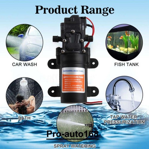 New 12V Duplex Diaphragm Pump Self Priming 5275702 Gold Series For RV Boat 35PSI - Foto 6 di 15