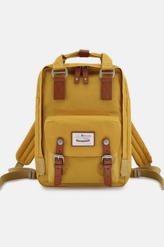 Borsa zaino Himawari in nylon impermeabile a contrasto - Foto 15 di 45