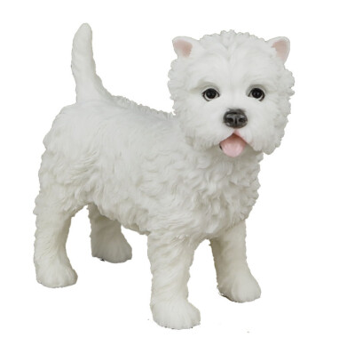West Highland White Terrier Puppy Dog Figurine Miniature 3.75 L New eBay