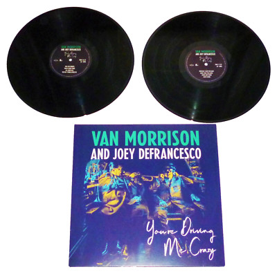 VAN MORRISON 2 x VINYL 12'' AND JOEY DEFRANCESCO YOURE DRIVING ME CRAZY JAZZ LP
