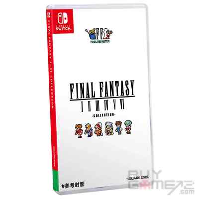 Switch Final Fantasy 1, 2, 3,4, 5, 6 Pixel Remaster