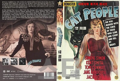Cat People (1942) Fr,Es Sub REMASTER DVD / SAMEDAY FREE SHIP