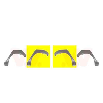 Seitenwand Set links rechts hinten für Mazda 3 BK 1.6 Bj.03-09 Bj.04-09