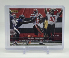 2016 Panini Instant NFL Corey Coleman Rookie Card /64 ERROR. rookie card picture