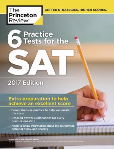 College Test Preparation Ser.: 6 Practice Tests for the SAT, 2017 ...