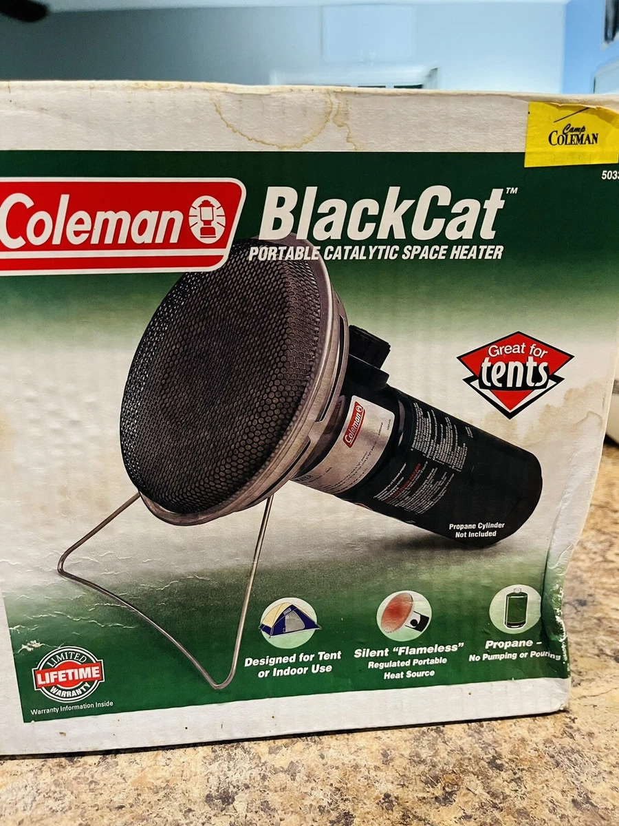 Coleman BlackCat Portable Catalytic Space Heater 5033-700 USA factory  recond… | eBay
