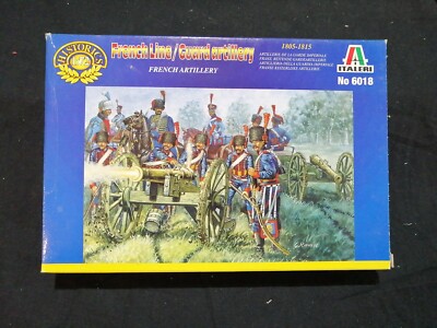 Italeri  1/72 6018 French Line / Guard Artillery 1805-1815 Figuren kit Box