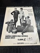 1965 LADY L- Original Movie Pressbook  - SOPHIA LOREN - PAUL NEWMAN