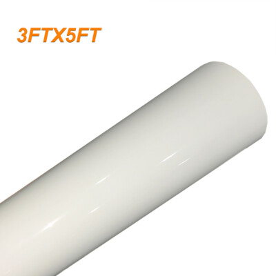 Premium Ultra Gloss PET Liner Piano White Vinyl Wrap Air Release Bubble Free