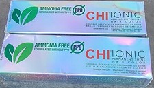 Chi Ionic Permanent Shine Hair Color 50-6W Light Natural Warm Brown Ammonia-Free