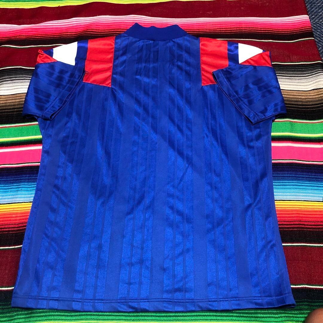 FRANCE NATIONAL TEAM 1992 Maillot L Home Football Shirt