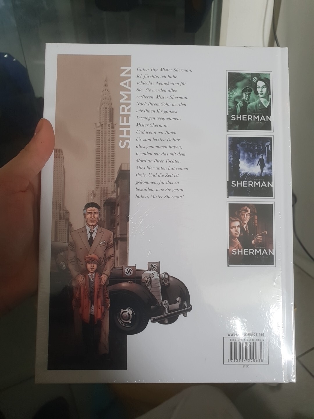 Thumbnail - Sherman 2 Von Stephen Desberg (2020, Gebundene Ausgabe)