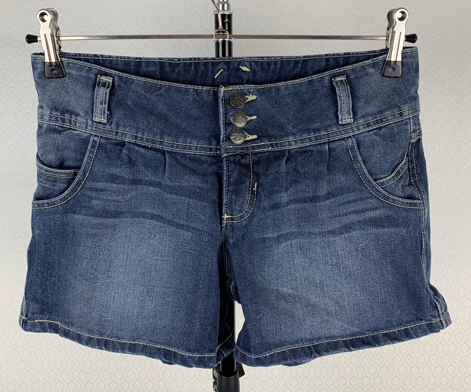 MAR COLLECTION Damen Gr. 36 Shorts Jeans blau 100% Baumwolle Denim Hotpants 8A8