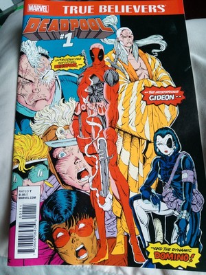 Marvel True Believers Deadpool #1 März 2016 Guter Zustand 